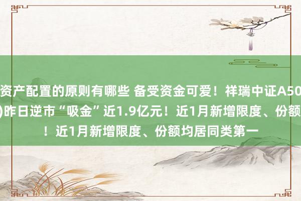 资产配置的原则有哪些 备受资金可爱！祥瑞中证A50ETF(159593)昨日逆市“吸金”近1.9亿元！近1月新增限度、份额均居同类第一